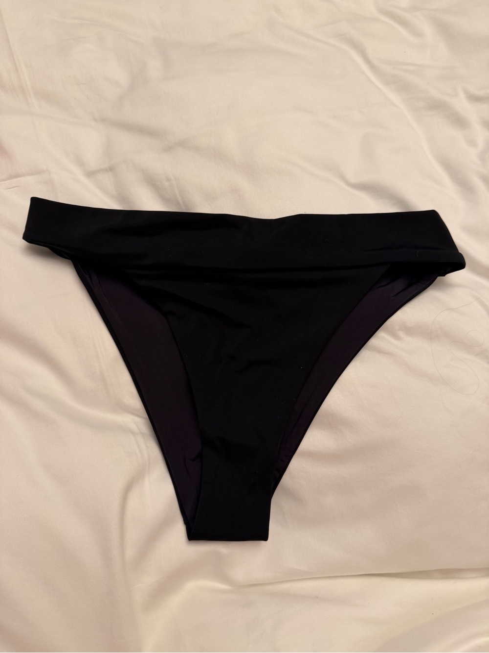 ONIA NWT Karina black bikini bottom cheeky